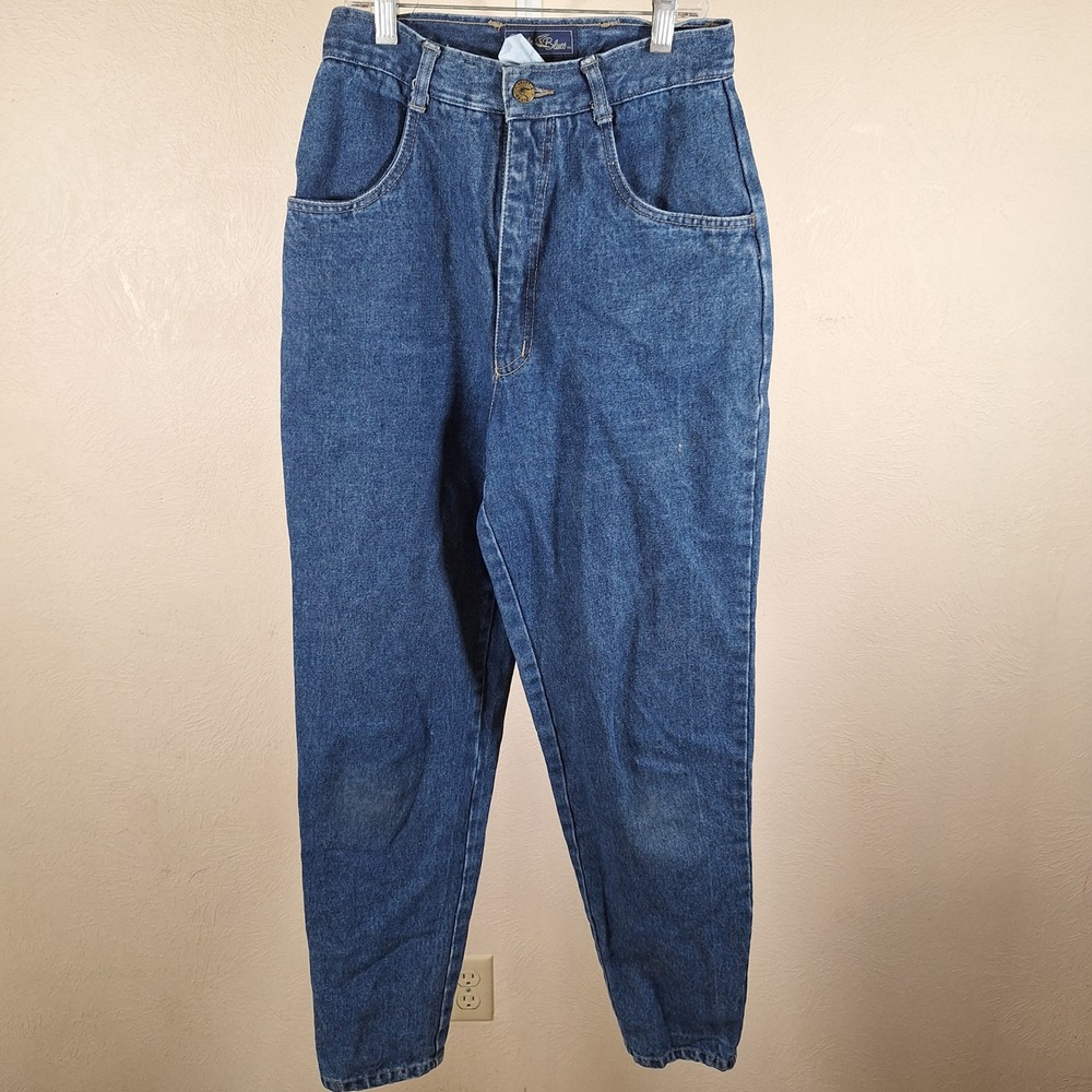 Seattle Blues Vintage Mom Jeans Western Bareback Straight Tapered 9